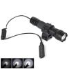2500LM XM-L T6 LED Tactical Flashlight with Picatinny Rail Mount Pressure Switch #2 small image