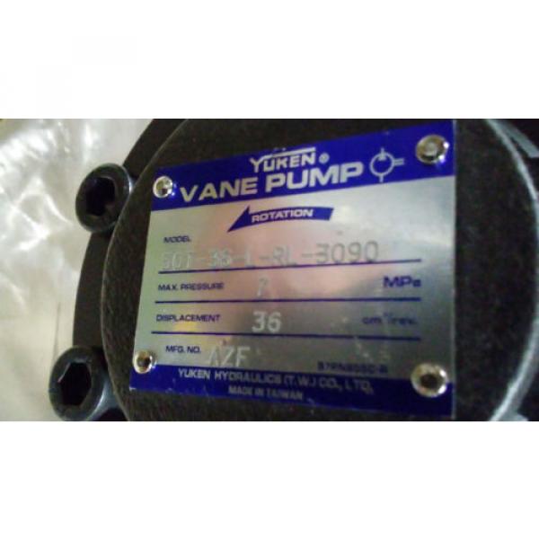 Yuken Vane Pump model #50T-36-L-RL-3090 #2 image