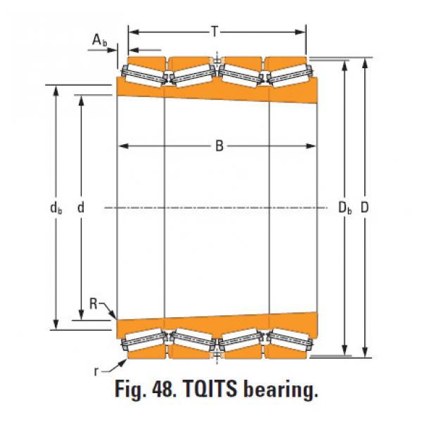 Tapered Roller Bearings  lm533730T lm533710d double cup #1 image