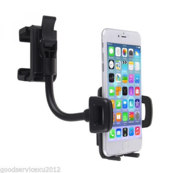 360° Car Autos Portable Rear View Mirror Cellphone Holder Bracket Stand Support #2 image