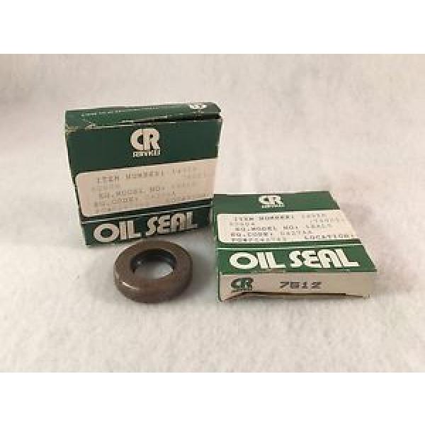 Lot of 2 SKF Chicago Rawhide 7512 Oil Seals 1-3/8&#034;OD, 3/4&#034;ID, 1/4&#034;W #1 image